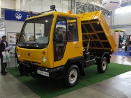 «Electron» vehicle in «CommunTech-2012» exhibition