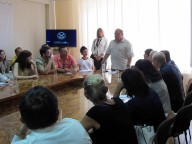 The delegation of young businessmen and entrepreneurs from Dnipropetrovsk visited «Electron»